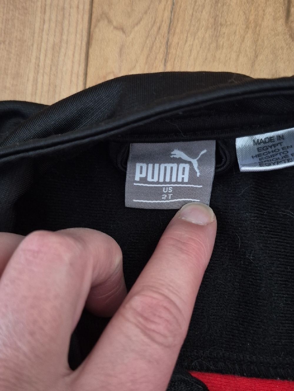 Boys Size 2T Puma Track Jacket - Picture 2 of 3